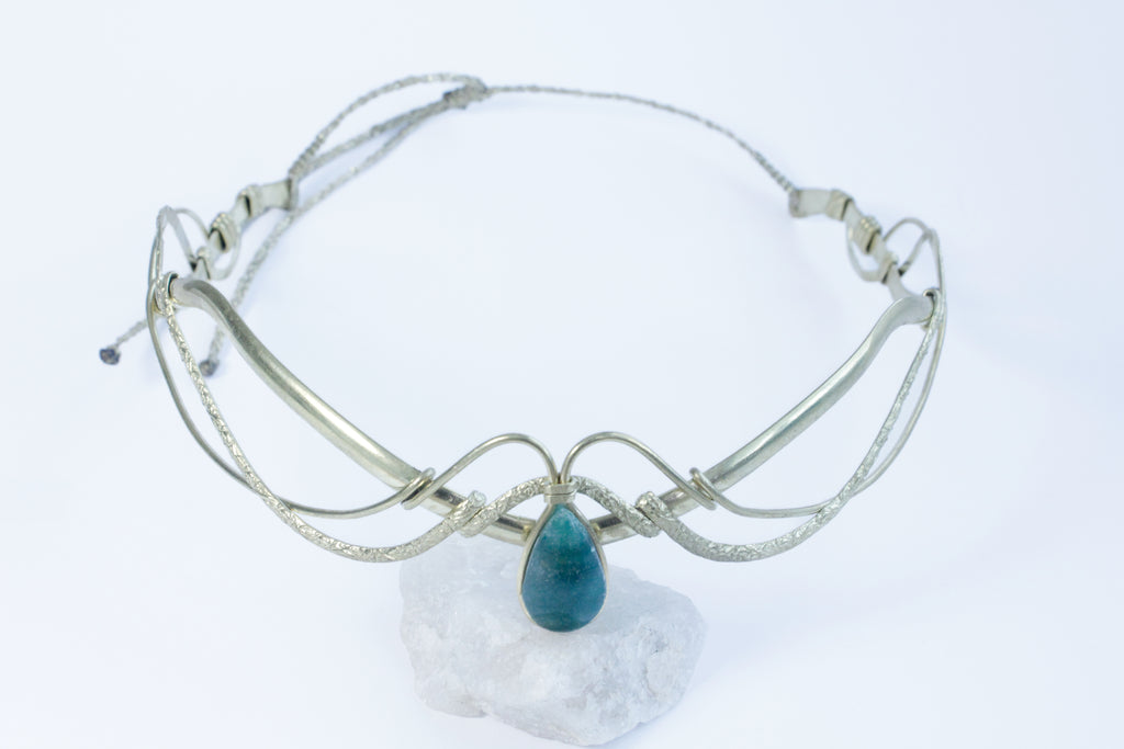 Aura -tiara aventuriinilla by Natural vibrations jewelry