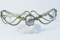 Aura -tiara ametistilla by Natural vibrations jewelry