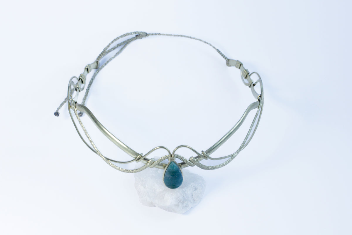 Aura -tiara aventuriinilla by Natural vibrations jewelry