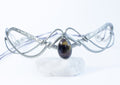 Aura -tiara tiikerinsilmällä by Natural vibrations jewelry
